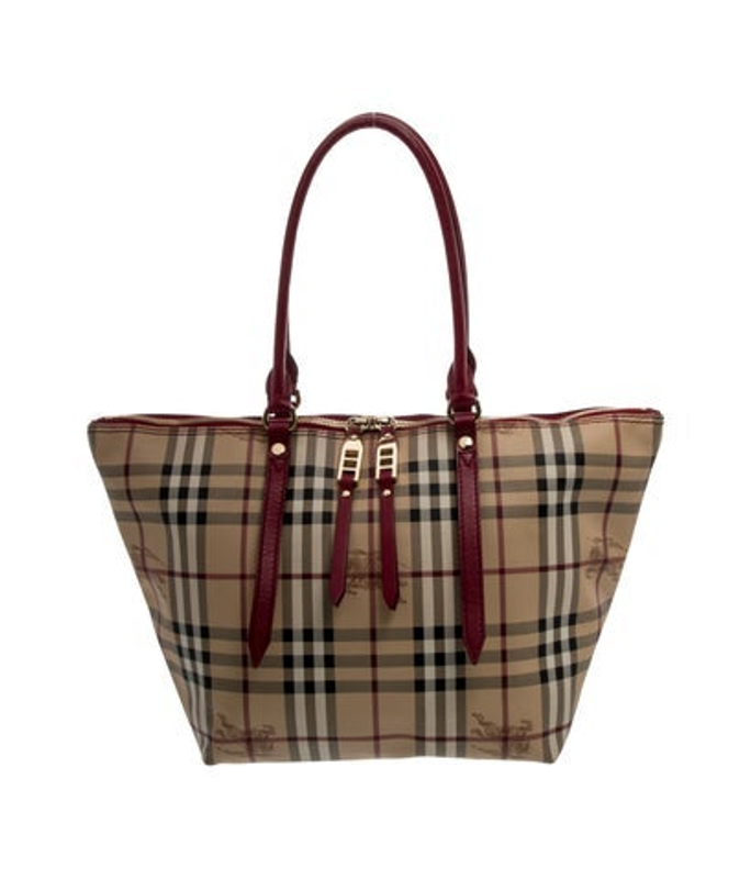 Burberry Haymarket Check Tote