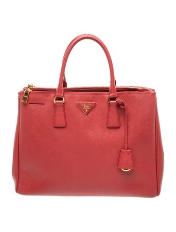 Saffiano Leather Galleria Double Zip Large