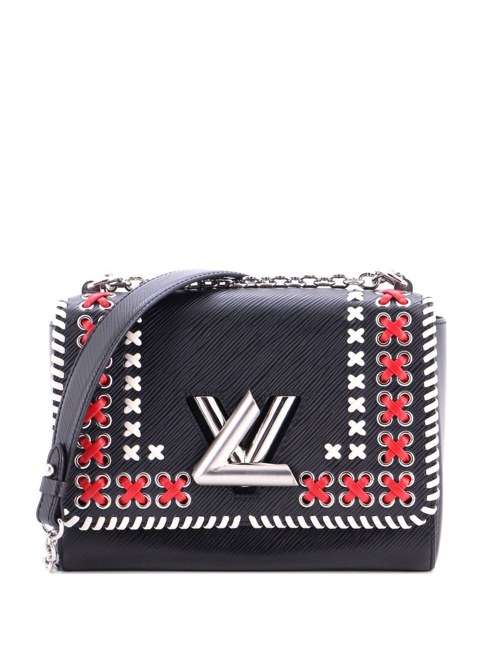 Twist Handbag Whipstitch Epi Leather MM shoulder bag