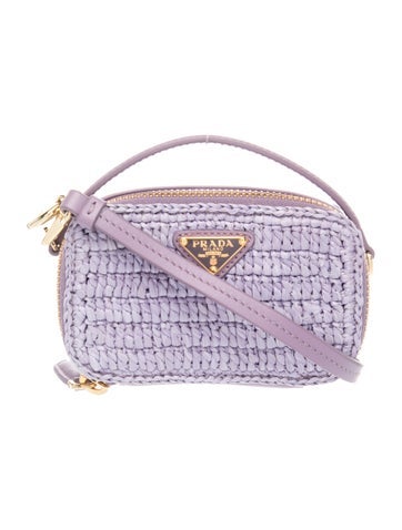 Enameled Metal Triangle Crossbody Bag