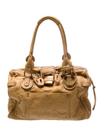 Chloe Leather Top Handle Bag Vintage