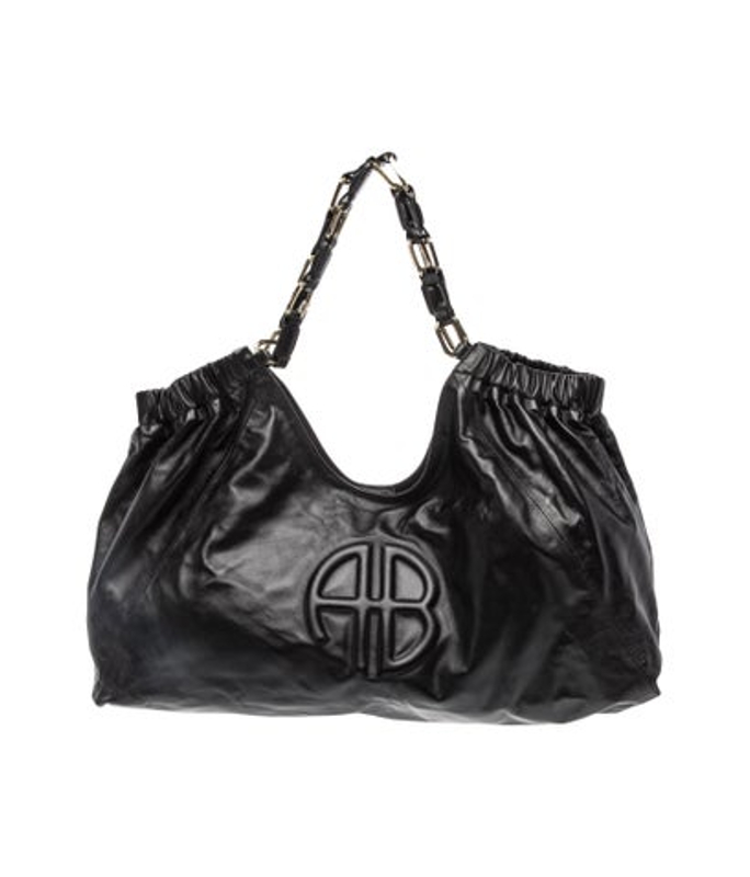 Anine Bing Bing Leather Top Handle Bag