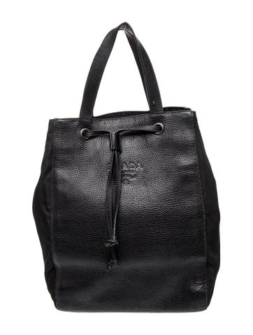 Vitello Daino Leather Top Handle Bag Vintage