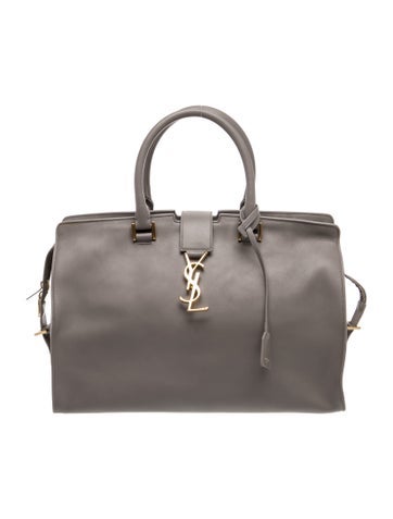 Leather Y Cabas Medium