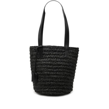 Small Raffia Panier Tote