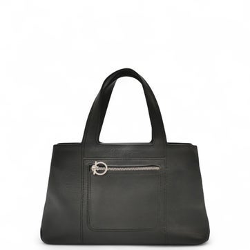 Ferragamo Calfskin Top Handle Bag Medium