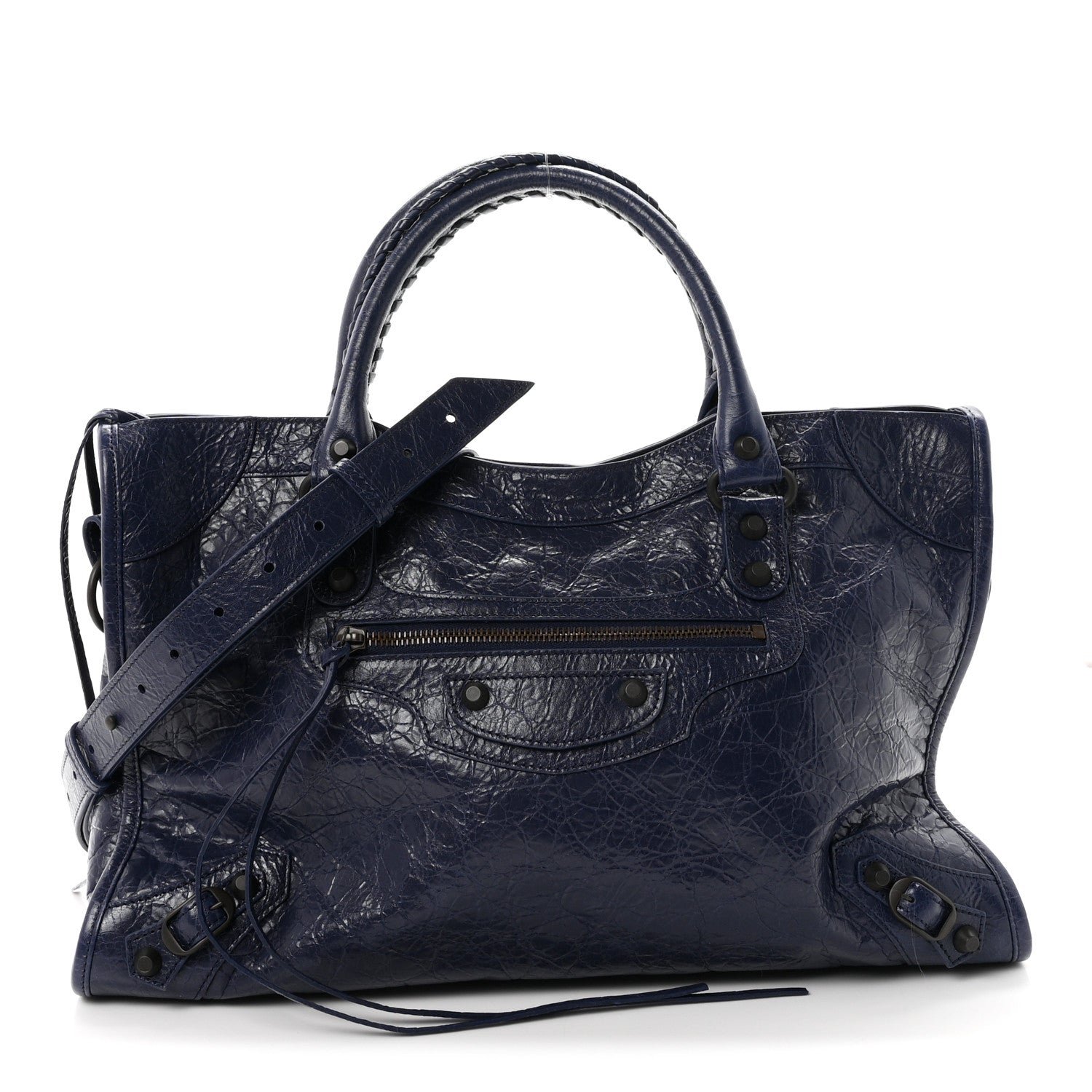 Balenciaga Agneau Arena Classic Hardware Medium Le City Dark Maree