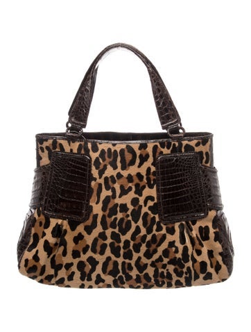Ponyhair Top Handle Bag
