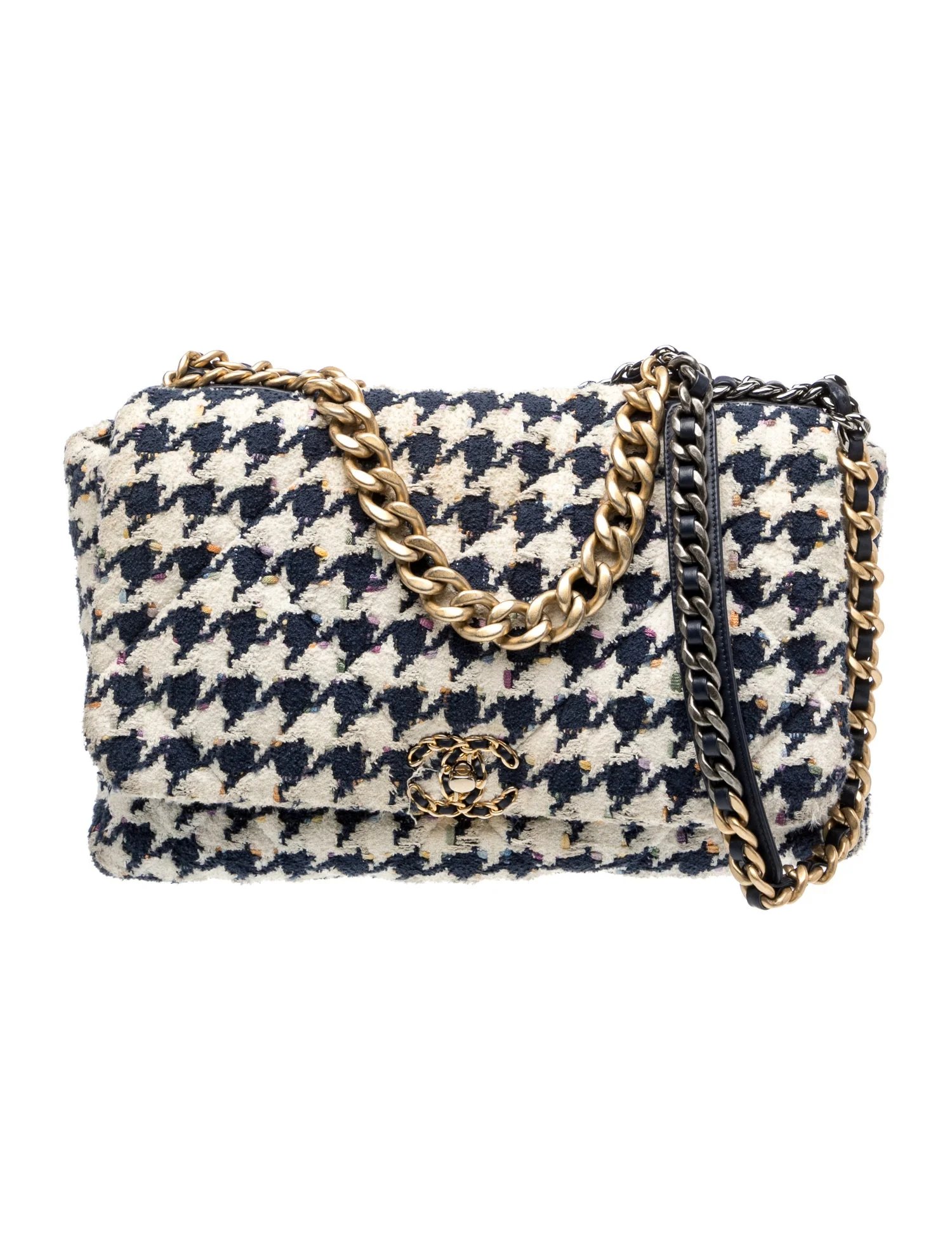 Maxi Tweed 19 Flap Bag