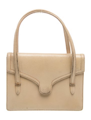 Leather Top Handle Bag Vintage