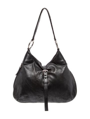 Enameled Metal Triangle Shoulder Bag