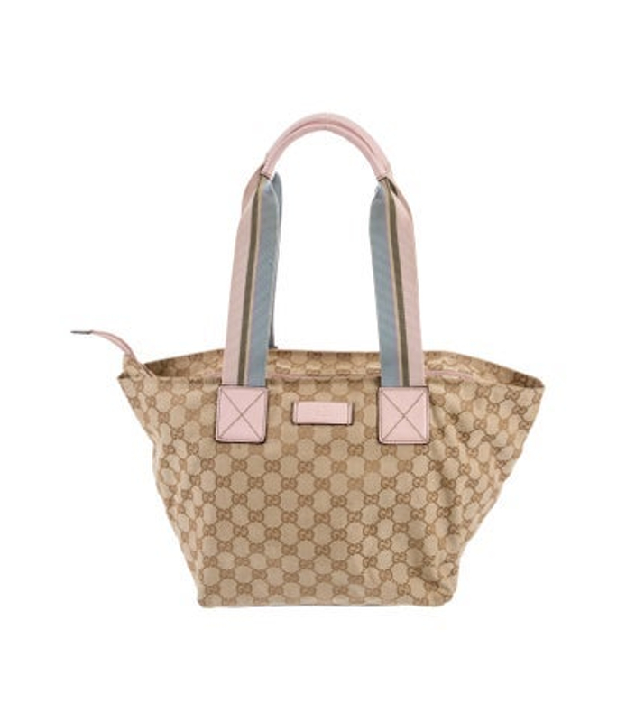 Gucci Gg Canvas Shoulder Bag Vintage
