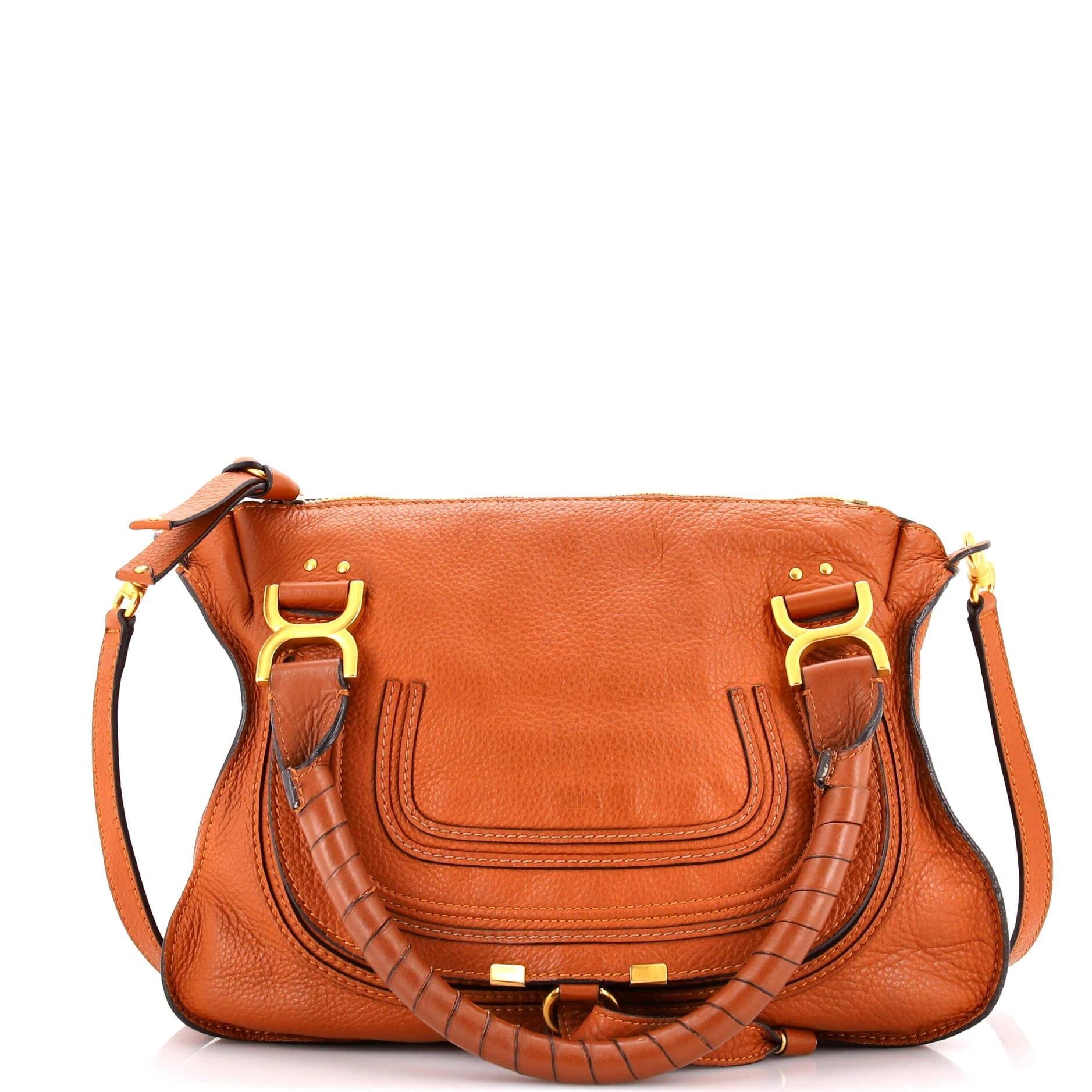 Leather satchel