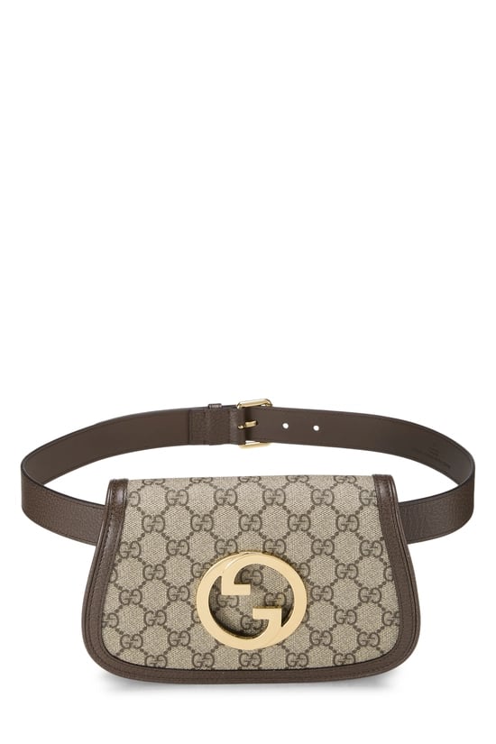 Brown GG Supreme Canvas Blondie Belt Bag 90/36