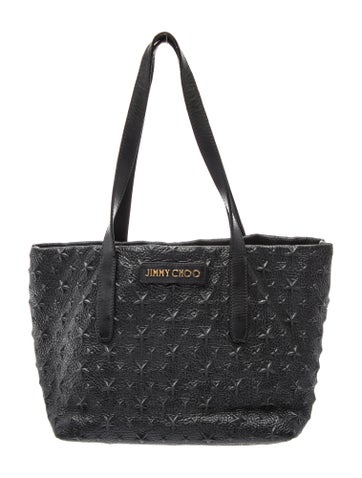 Jimmy Choo Leather Top Handle Bag