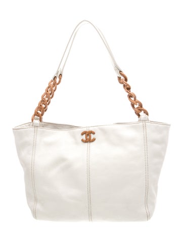 Wood Chain CC Tote