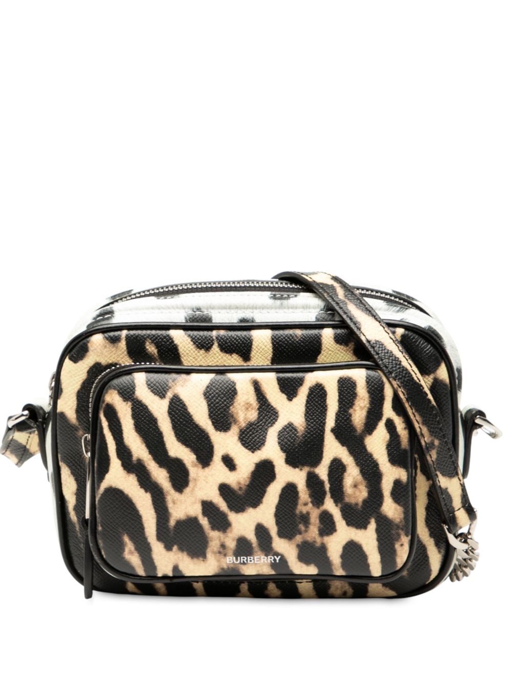 2000-2017 Leopard Printed Leather Camera Bag crossbody bag
