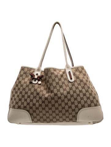 GG Canvas Weekender Bag Vintage