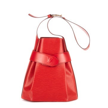 Leather Sac d'Epaule
