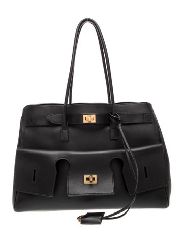 Leather Bel Air Carry-All Bag Medium