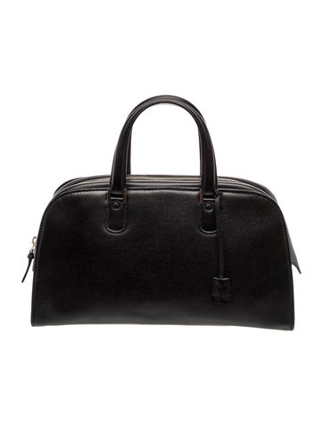Leather Top Handle Bag