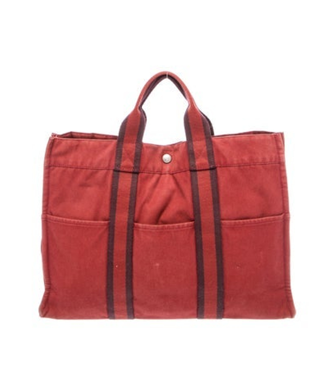 Hermes Toile Fourre Tout Mm