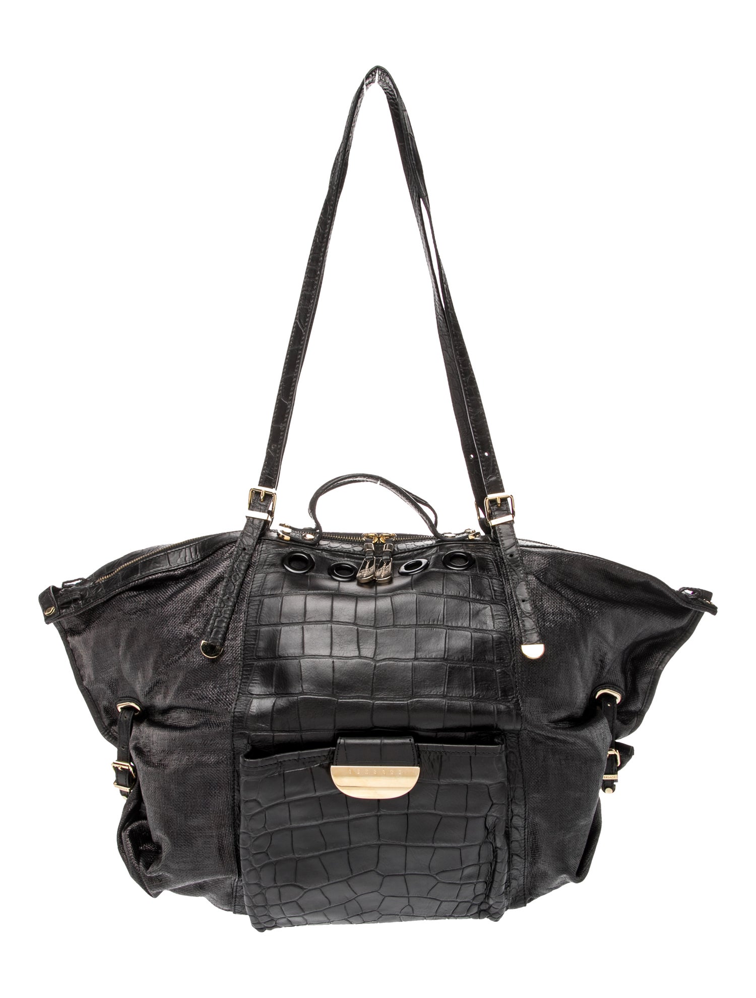 Leather Top Handle Bag