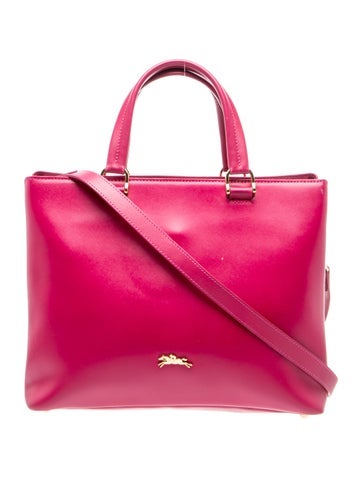 Leather Top Handle Bag