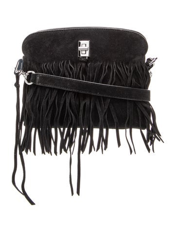 Suede Shoulder Bag