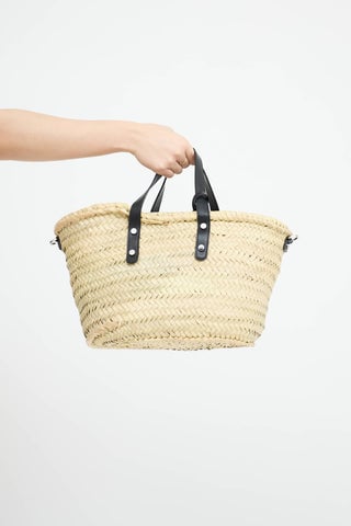 Raffia Palm Basket Bag