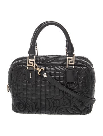Leather Top Handle Bag