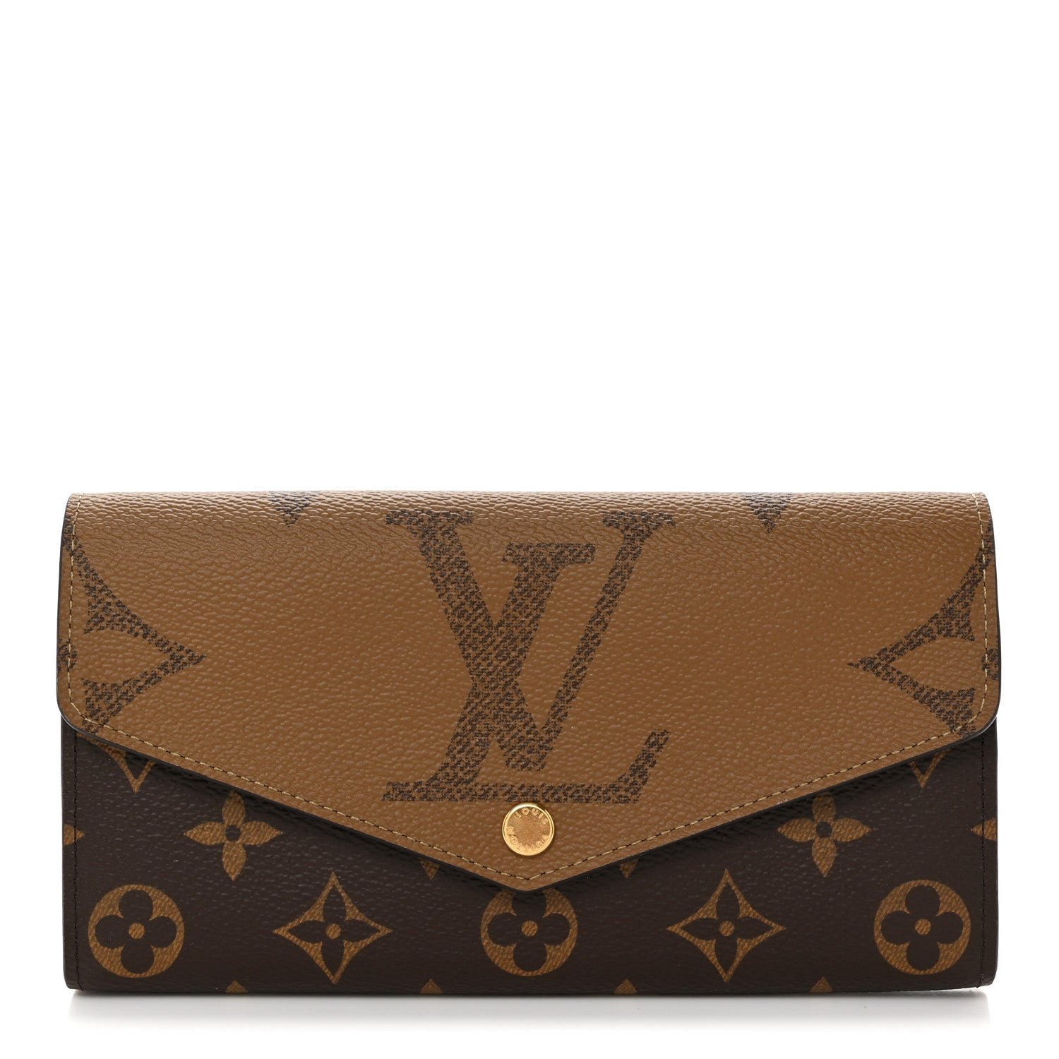 Louis Vuitton Reverse Monogram Giant Sarah Wallet