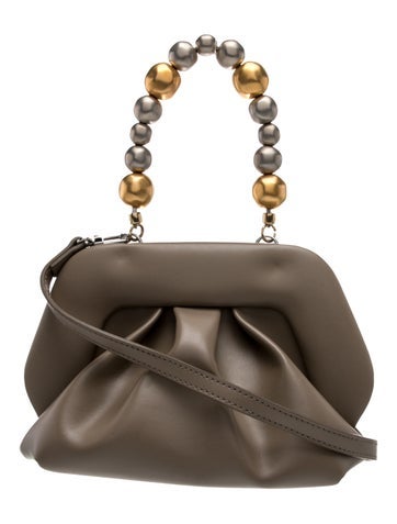 Leather Top Handle Bag