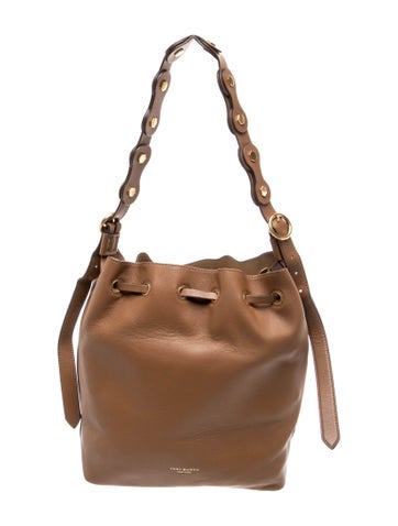 Leather Bucket Bag