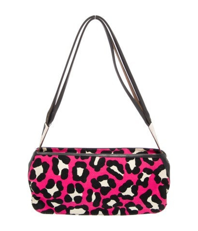 Bottega Veneta Veneta Canvas Shoulder Bag Vintage