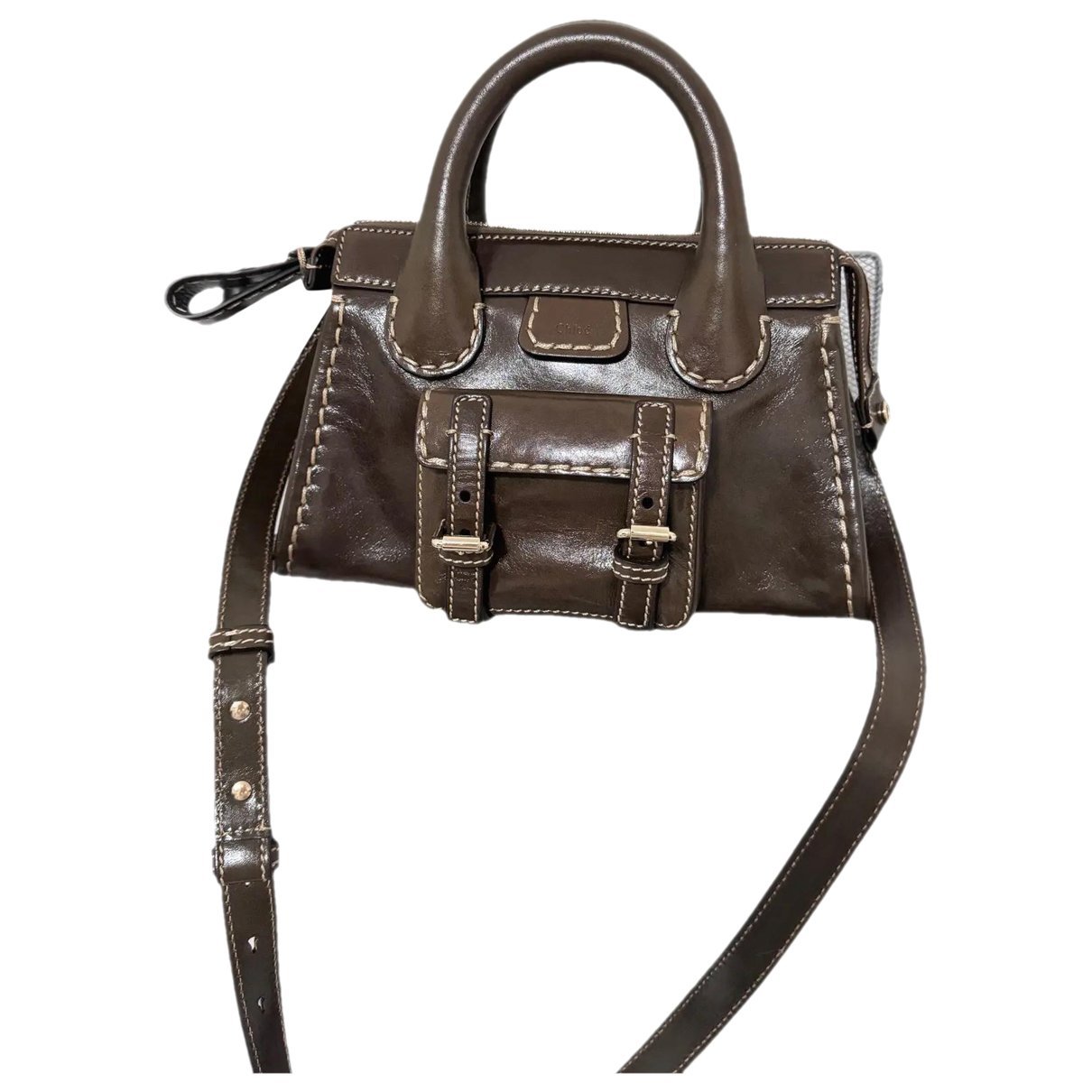 Edith leather crossbody bag
