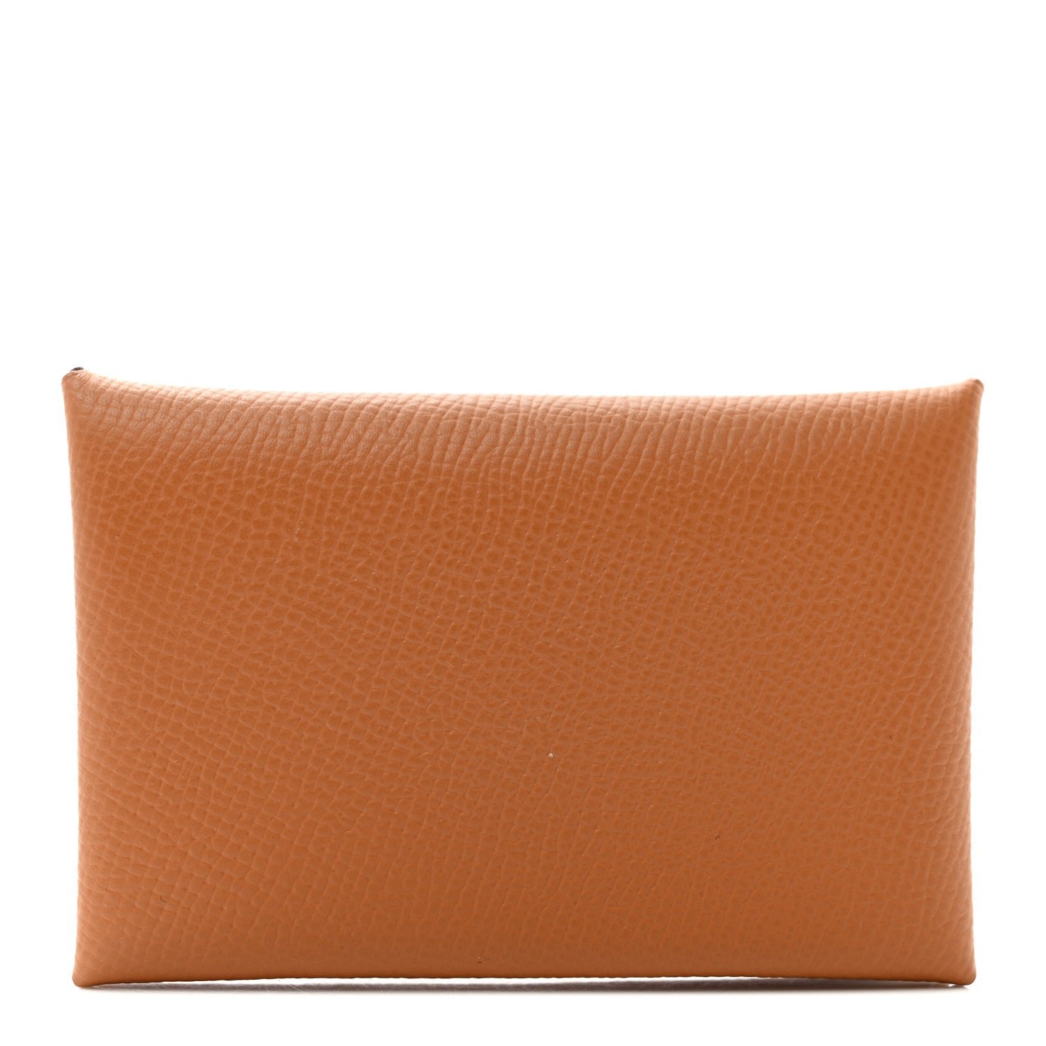 Hermes Epsom Calvi Card Case Gold