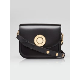 Burberry Burberry Black Calfskin Leather Small Elizabeth Crossbody Bag