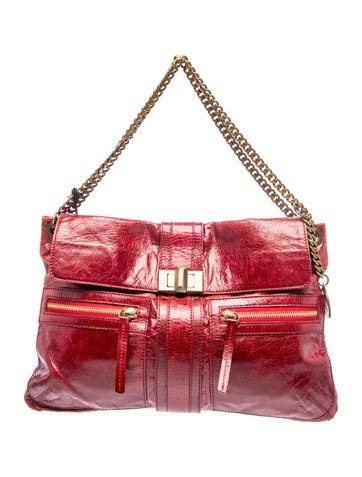 Leather Top Handle Bag