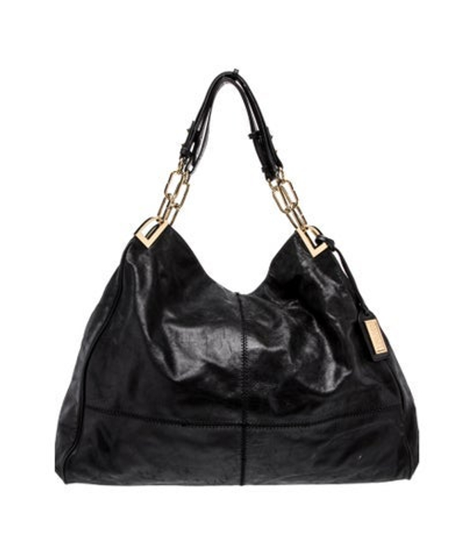 Badgley Mischka Mischka Leather Hobo