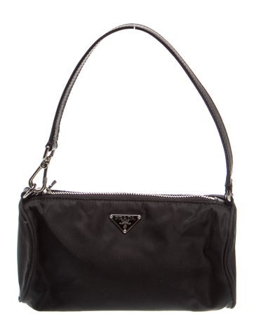 Tessuto Nylon Top Handle Bag Mini Vintage