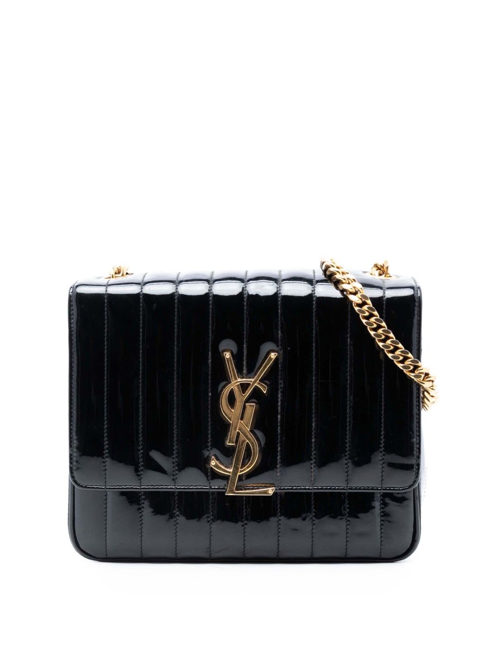 2018 Large Patent Vicky crossbody bag