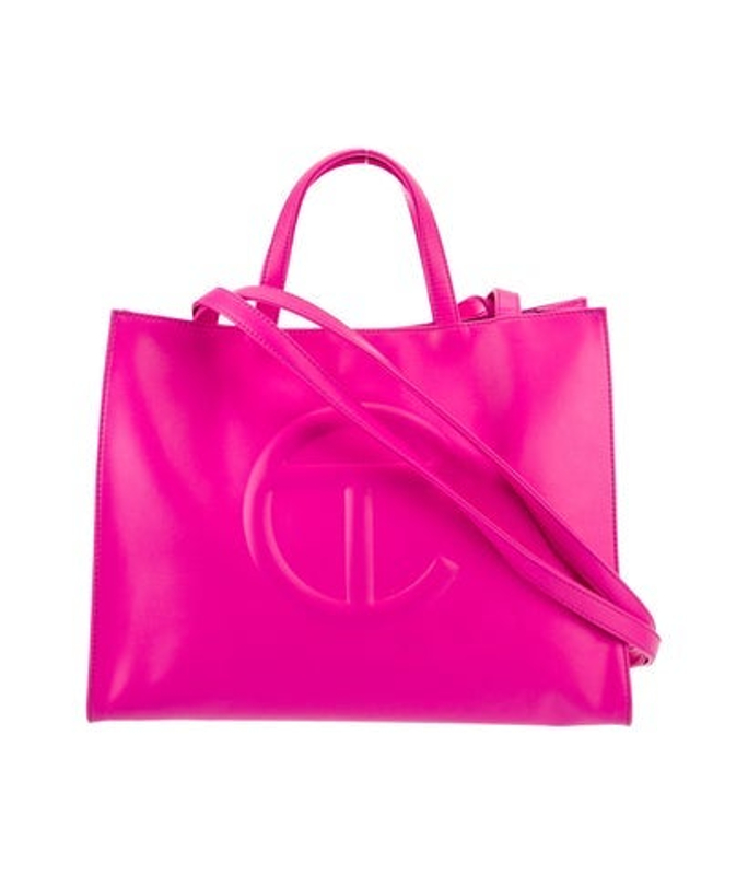 Telfar Vegan Leather Azalea Shopping Bag Medium