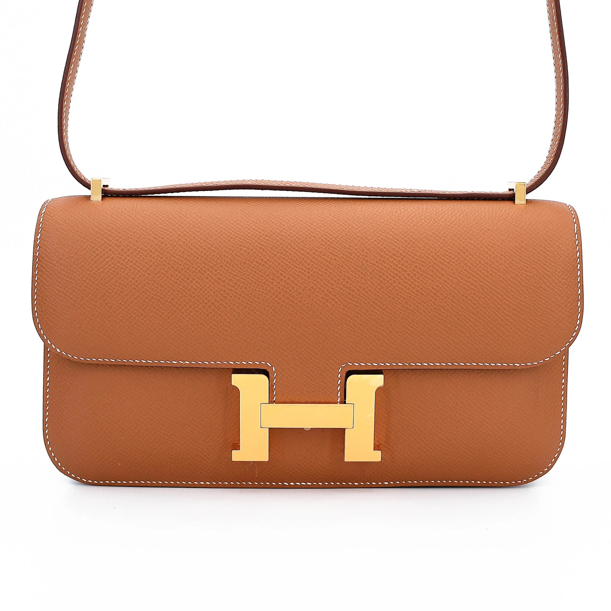 Brand New ( Rank N ) HERMÈS Constance Elan 2024 Gold (37) Epsom Gold hardware G (2026)