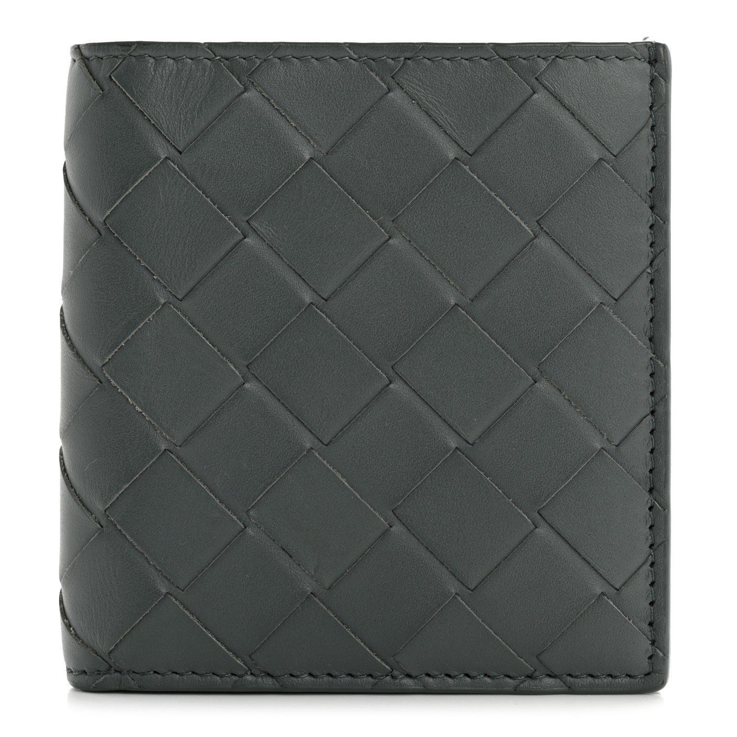Bottega Veneta Nappa Intrecciato Medium Bi-Fold Wallet Ardoise