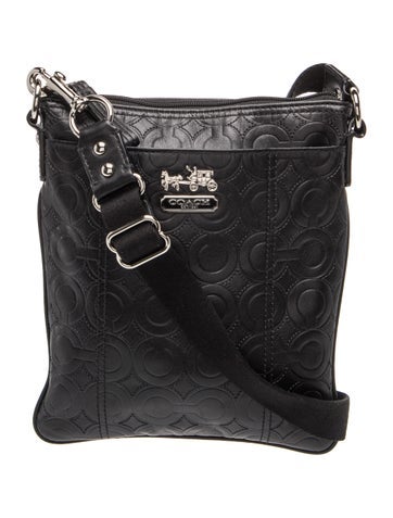 Coach Leather Messenger Bag