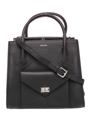 Leather Top Handle Bag