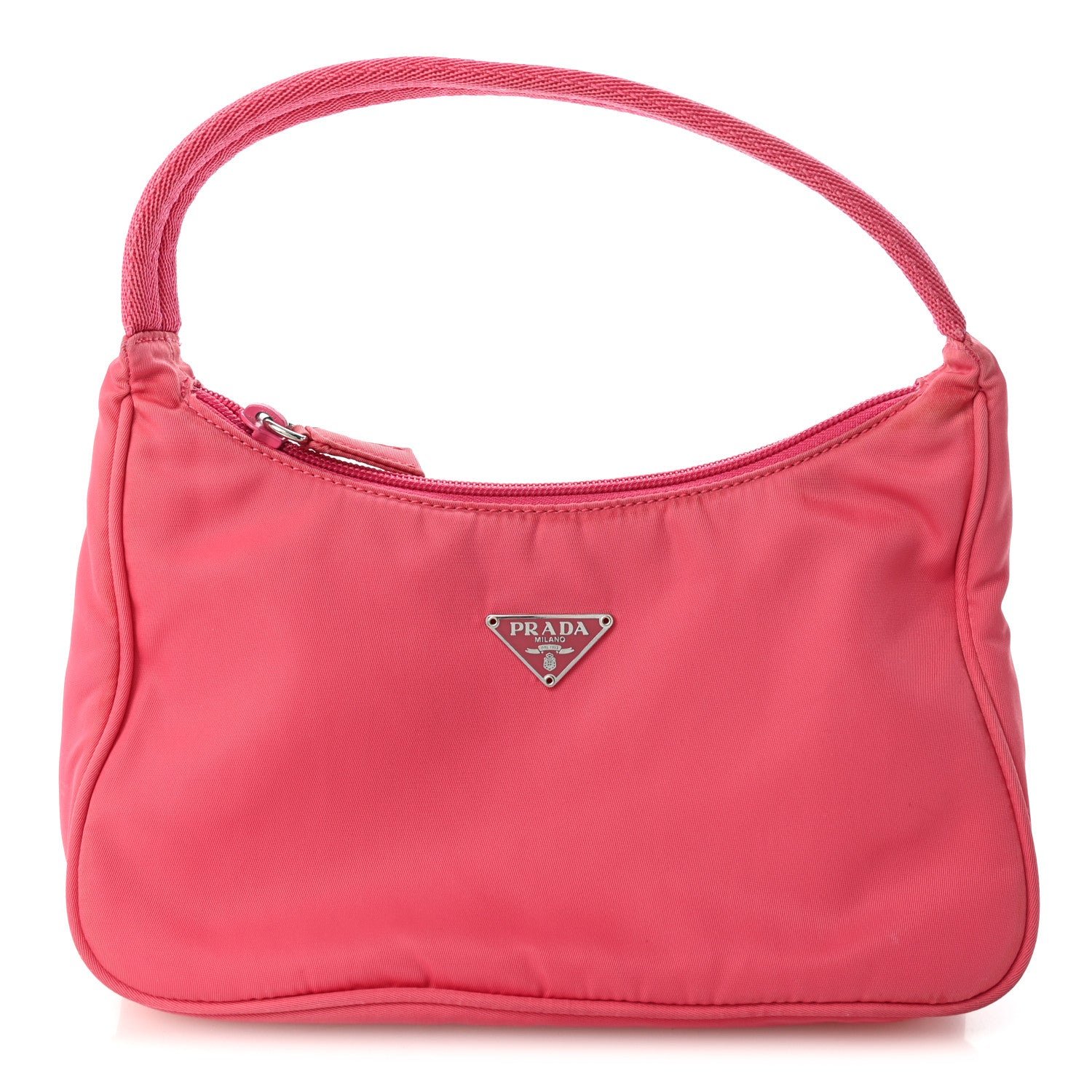Prada Tessuto Nylon Sport Mini Shoulder Bag Pink