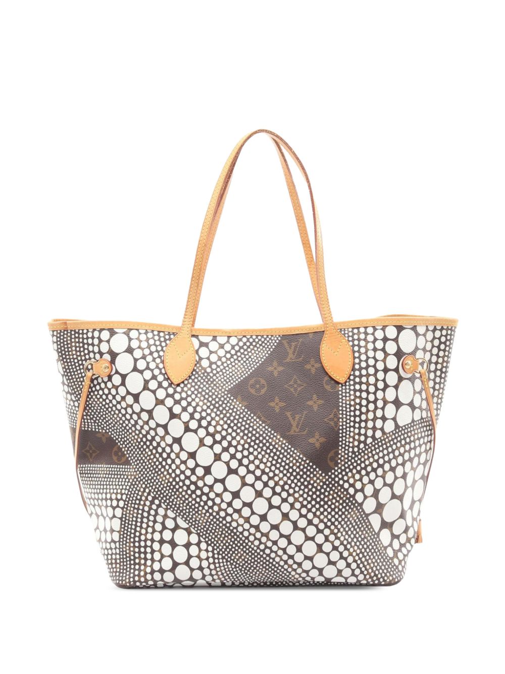 2012 Yayoi Kusama Monogram Neverfull MM tote bag