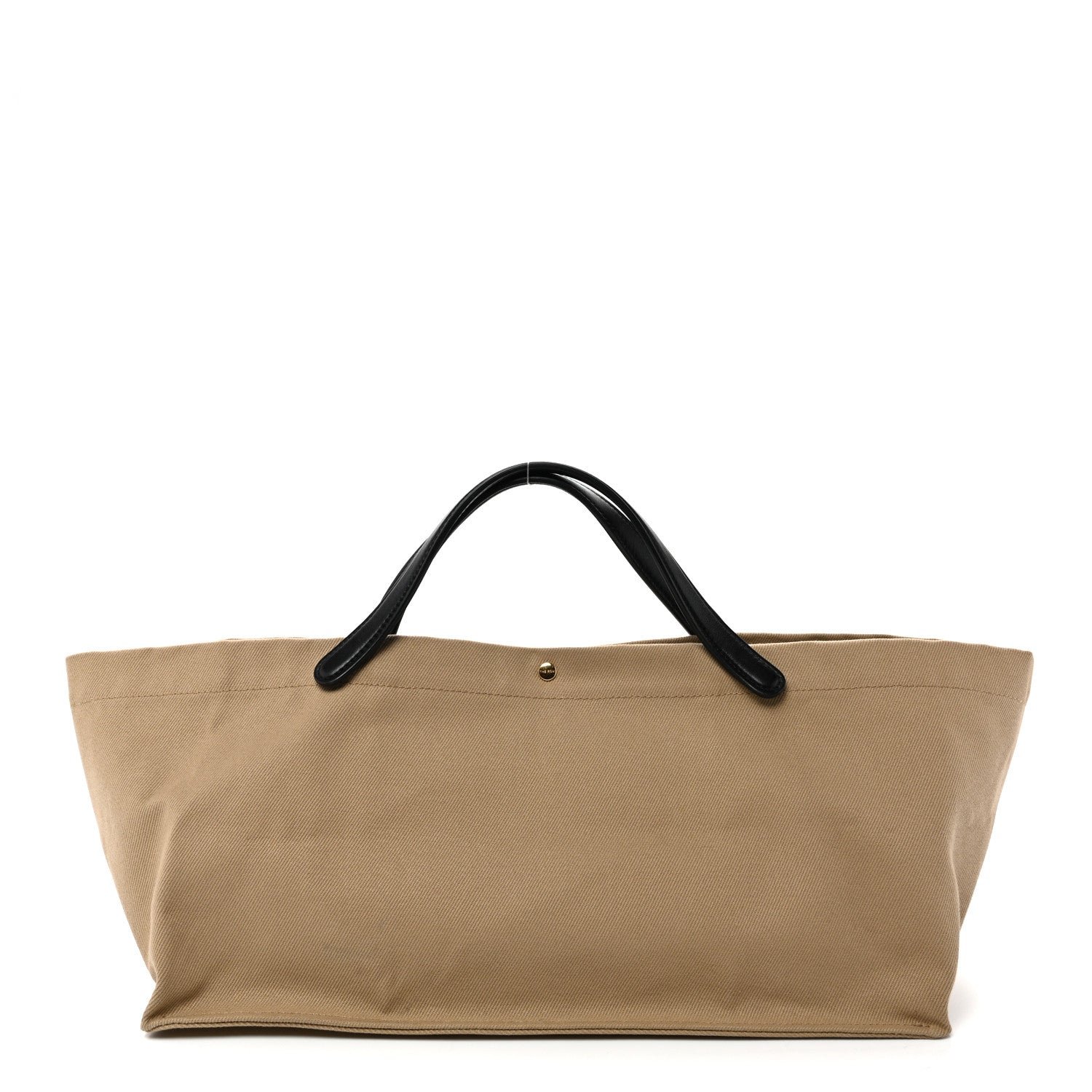 The Row Cotton Twill East West Idaho Tote Beige